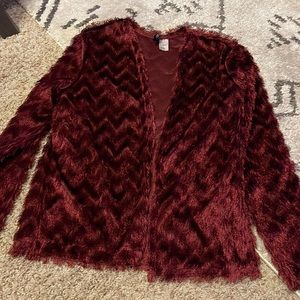 Fun fuzzy sweater